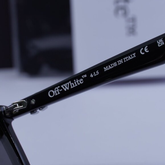 Off-White OERI13W STRATFORD 1007 Square Sunglasses – Black/Grey - Picture 6 of 9